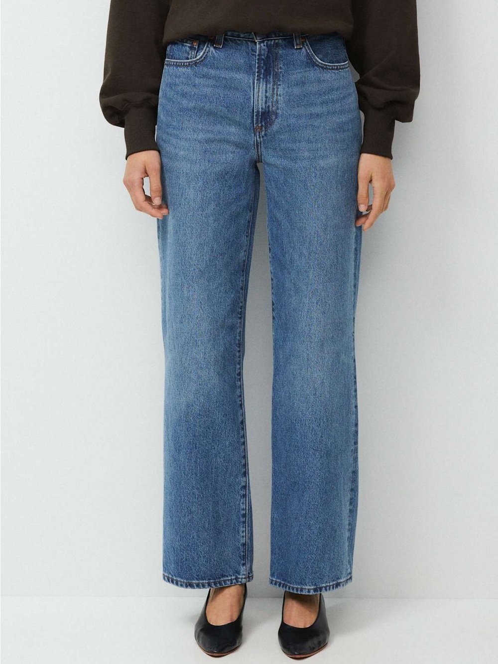 Aritzia Denim Forum The Farrah Hi- Rise Wide Jean Size 27 Waist